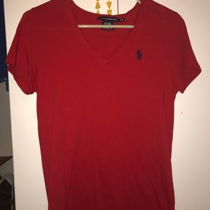 Polo v-neck